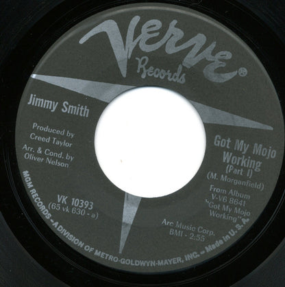 Jimmy Smith : Got My Mojo Working (7", Single)