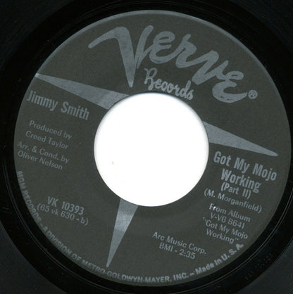 Jimmy Smith : Got My Mojo Working (7", Single)