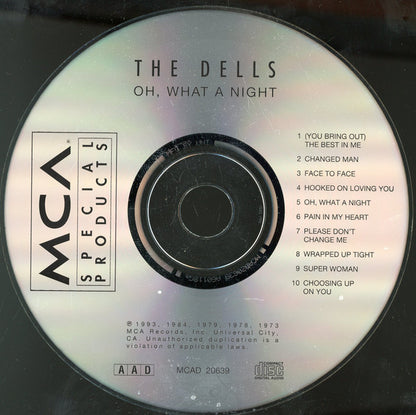 The Dells : Oh, What A Night (CD, Album, Comp)