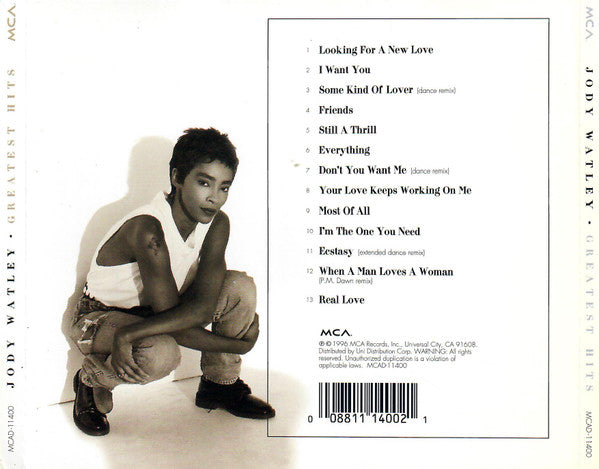 Jody Watley : Greatest Hits (CD, Comp)