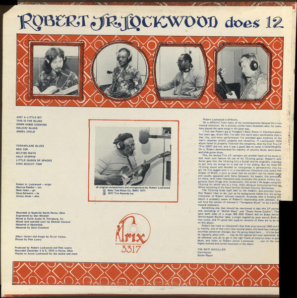 Robert Lockwood Jr. : Does 12 (LP, Album)