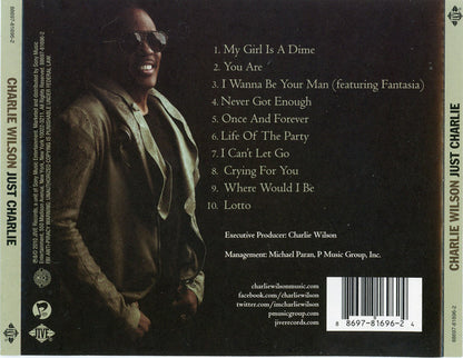 Charlie Wilson : Just Charlie (CD, Album)