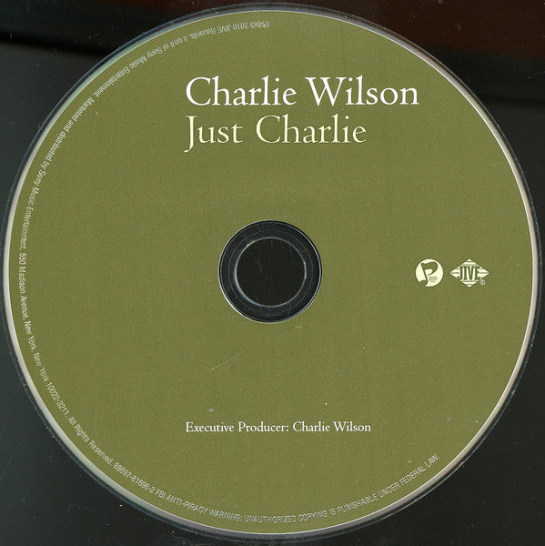 Charlie Wilson : Just Charlie (CD, Album)