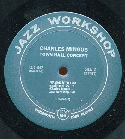 Charles Mingus : Town Hall Concert (LP, Album, RE)