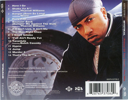 Mystikal : Prince Of The South... The Hits (CD, Comp)
