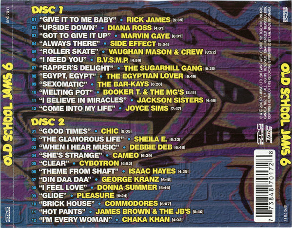 Various : Old School Jams 6 (2xCD, Comp)