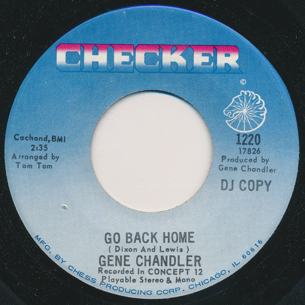 Gene Chandler : In My Body's House (7", Promo)