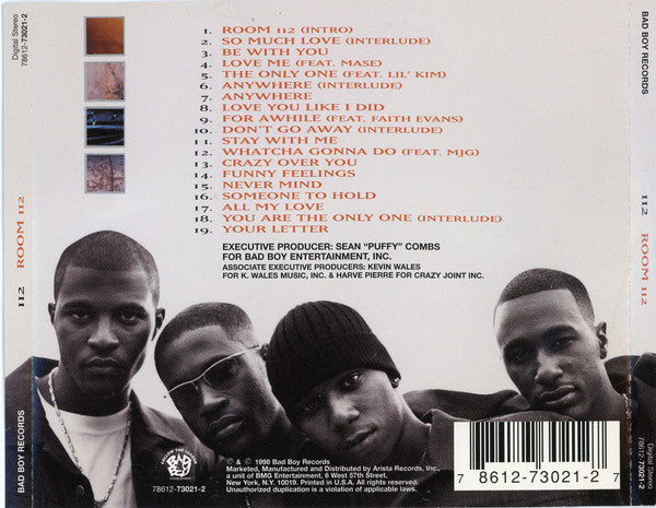 112 : Room 112 (CD, Album)
