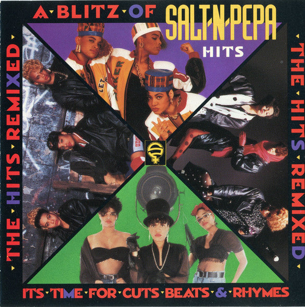 Salt 'N' Pepa : A Blitz Of Salt-N-Pepa Hits - The Hits Remixed (CD, Comp)