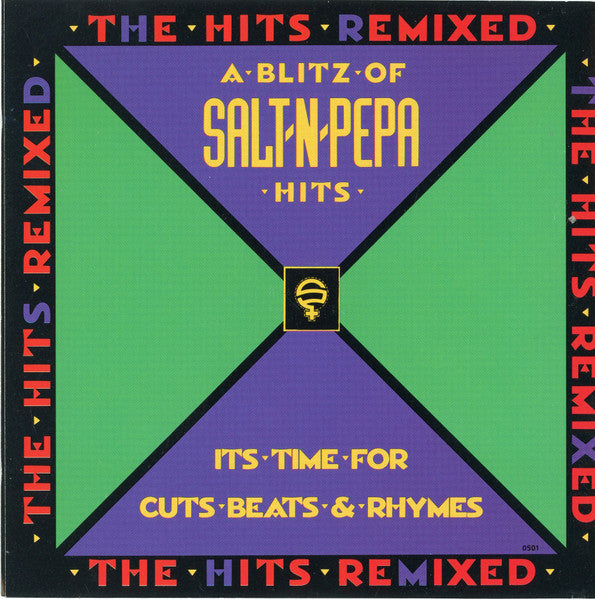 Salt 'N' Pepa : A Blitz Of Salt-N-Pepa Hits - The Hits Remixed (CD, Comp)