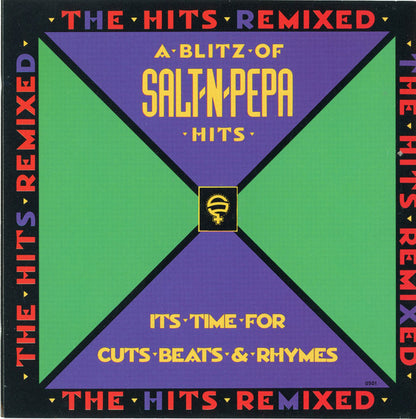 Salt 'N' Pepa : A Blitz Of Salt-N-Pepa Hits - The Hits Remixed (CD, Comp)