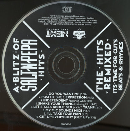 Salt 'N' Pepa : A Blitz Of Salt-N-Pepa Hits - The Hits Remixed (CD, Comp)