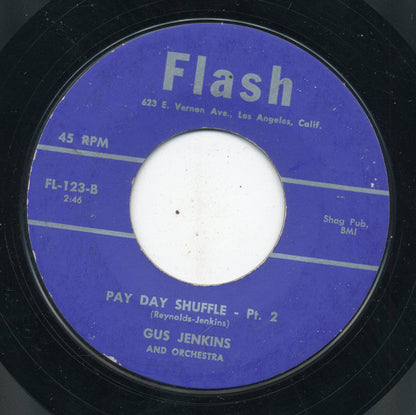 Gus Jenkins Orchestra : Pay Day Shuffle (7", Styrene)