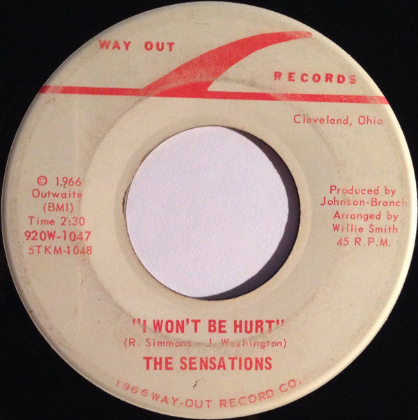 The Sensations (3) : Get On Up Mama (7")