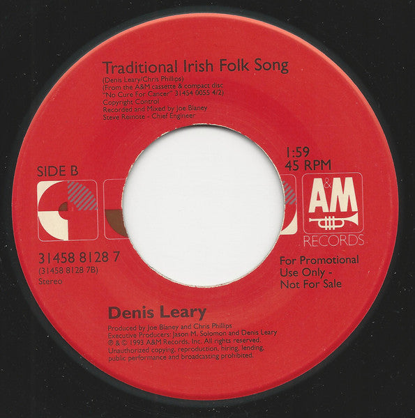 Denis Leary : Asshole (7", Promo)