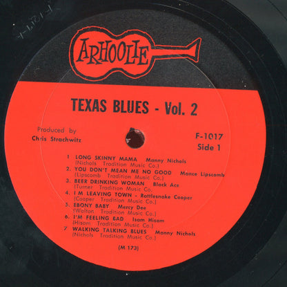 Various : Texas Blues Volume 2 (LP, Comp)