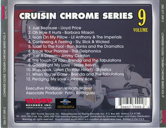 Various : Lowrider Oldies Volume 9 (CD, Album, Comp, RE)