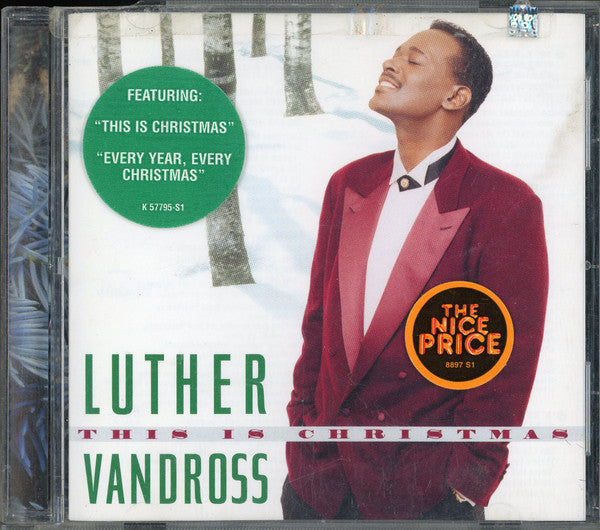 Luther Vandross : This Is Christmas (CD, Album, RE)