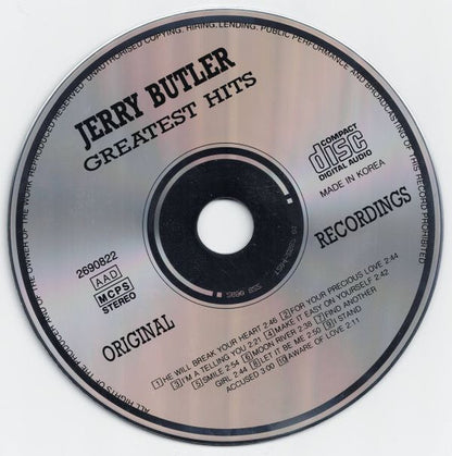 Jerry Butler : Greatest Hits (CD, Comp)