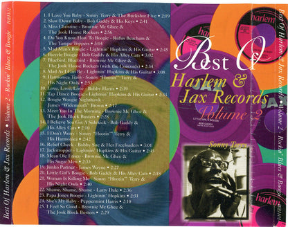 Various : Best Of Harlem & Jax Records Volume 2 - Rockin' Blues & Boogie (CD, Comp)
