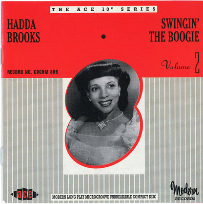 Hadda Brooks : Swingin' The Boogie (CD, Comp)