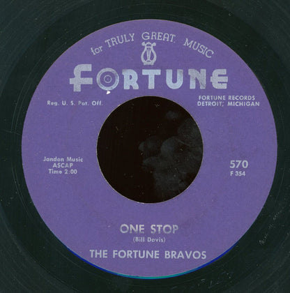 Spyder Turner / The Fortune Braves : Ride In My 225 / One Stop (7")