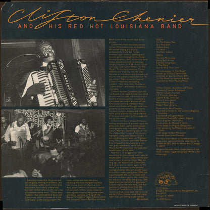 Clifton Chenier And His Red Hot Louisiana Band : I'm Here! (LP, Album)