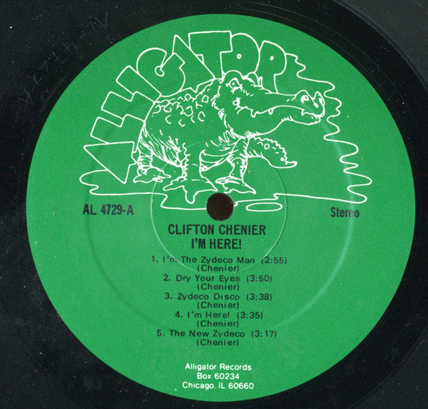 Clifton Chenier And His Red Hot Louisiana Band : I'm Here! (LP, Album)
