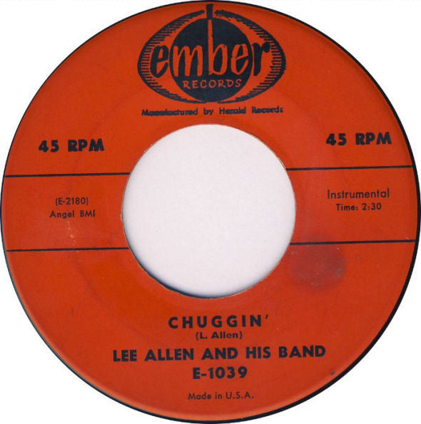 Lee Allen & His Band : Tic Toc / Chuggin' (7", Single)