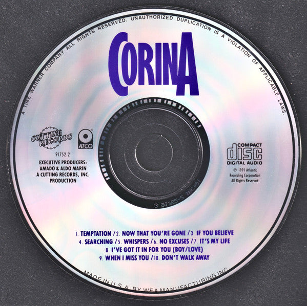 Corina : Corina (CD, Album, SRC)