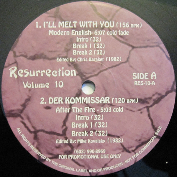 Various : Resurrection Volume 10 (12")