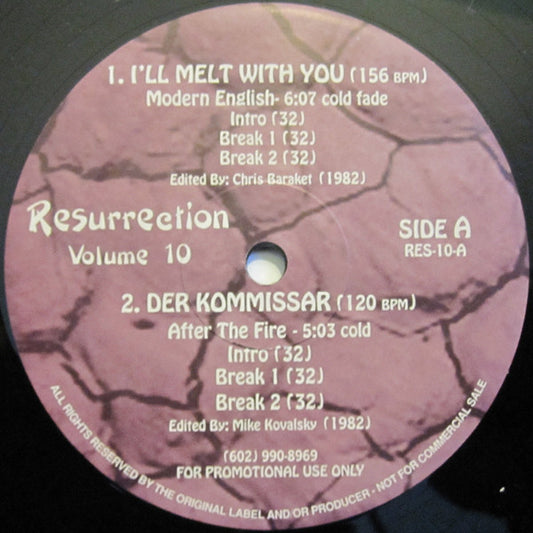 Various : Resurrection Volume 10 (12")