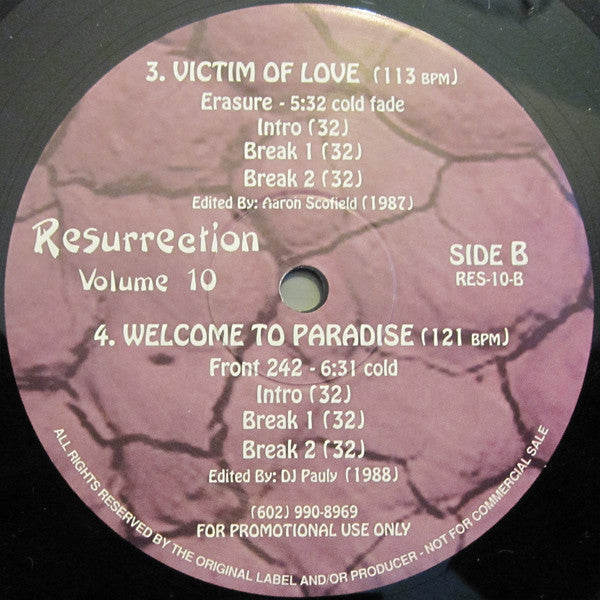 Various : Resurrection Volume 10 (12")