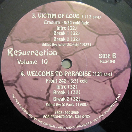 Various : Resurrection Volume 10 (12")