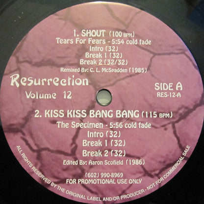 Various : Resurrection Volume 12 (12")