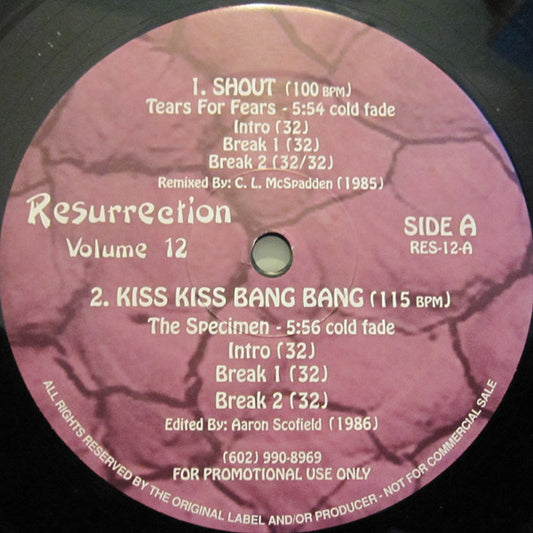 Various : Resurrection Volume 12 (12")