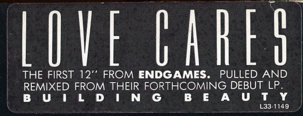 Endgames : Love Cares (12", Single, Promo)