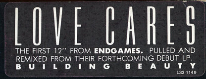Endgames : Love Cares (12", Single, Promo)