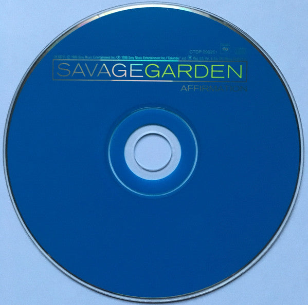 Savage Garden : Affirmation (CD, Album)