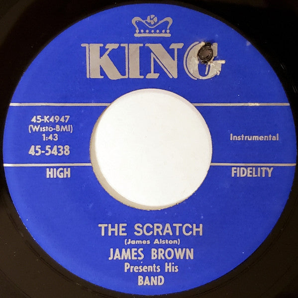 The James Brown Band : Hold It / The Scratch (7", Single)