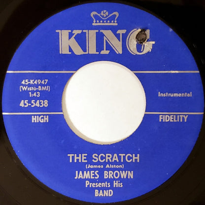 The James Brown Band : Hold It / The Scratch (7", Single)
