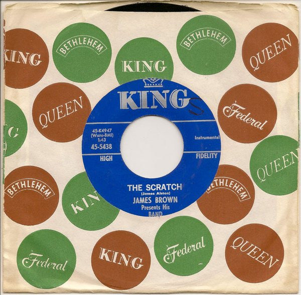 The James Brown Band : Hold It / The Scratch (7", Single)