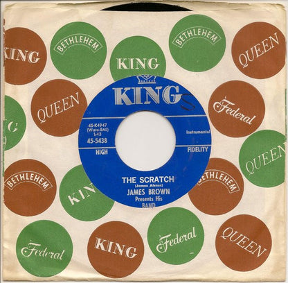 The James Brown Band : Hold It / The Scratch (7", Single)
