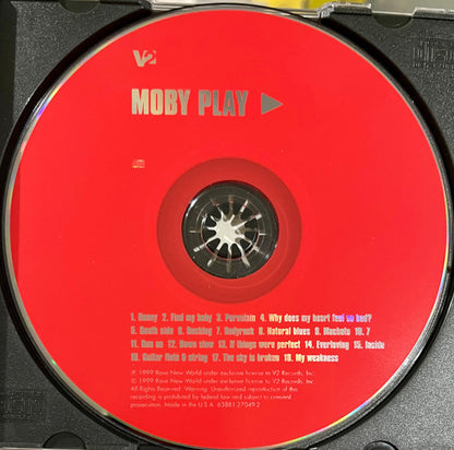 Moby : Play (CD, Album, Club, RE)