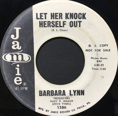 Barbara Lynn : Don't Spread It Around / Let Her Knock Herself Out (7", Promo)