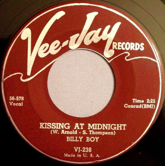 Billy Boy Arnold : My Heart Is Crying / Kissing At Midnight (7", Single)