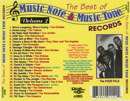 Various : The Best Of Music Note & Music Tone Records Volume 2 (CD)