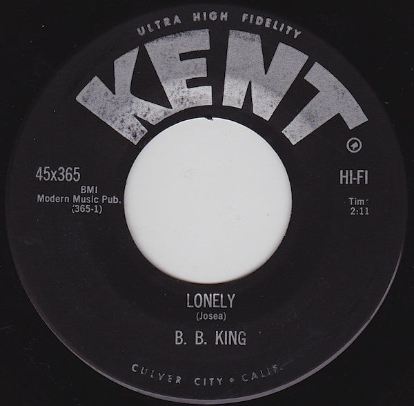 B.B. King : My Sometime Baby / Lonely (7", Single)