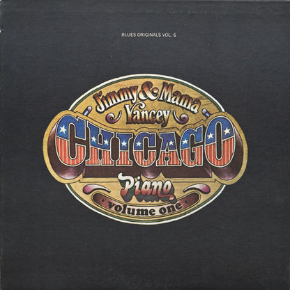 Jimmy Yancey & Mama Yancey : Chicago Piano - Volume One (LP, Comp, Mono, Gat)