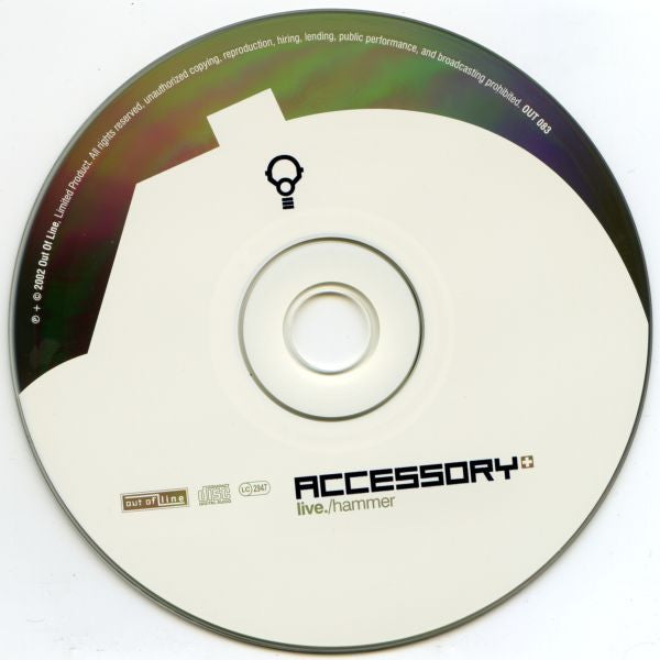 Accessory : Live./Hammer (CD, Album, Ltd)